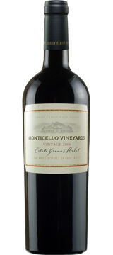 2009 MONTICELLO VINEYARDS Estate Grown Merlot