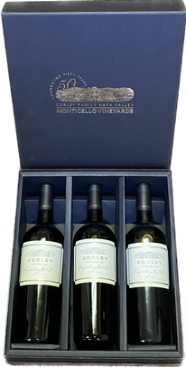 MONTICELLO 'Corley Reserve' Library Cab Sauv (3-Pack)