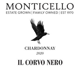 MONTICELLO | Chardonnay | Il Corvo Nero | 2020