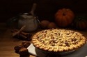 Pumpkin Pie with Walnut Crust